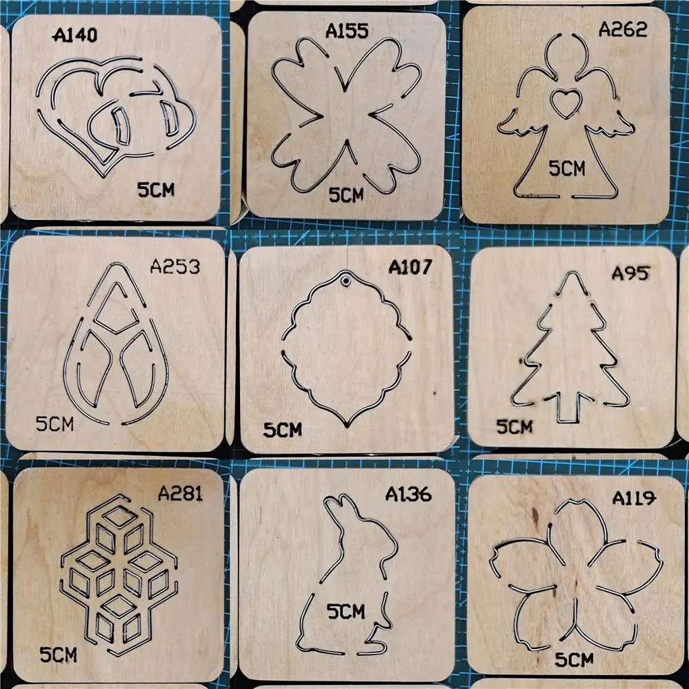 Форма для ножа сделай сам Деревянные Пресс-формы резки леденцов форма кожи