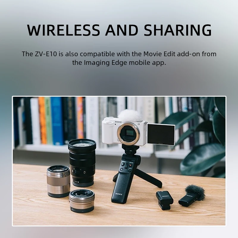 SONY Alpha ZV-E10 беззеркальная камера ZVE10 APS-C E-Mount корпус цифровой камеры или с