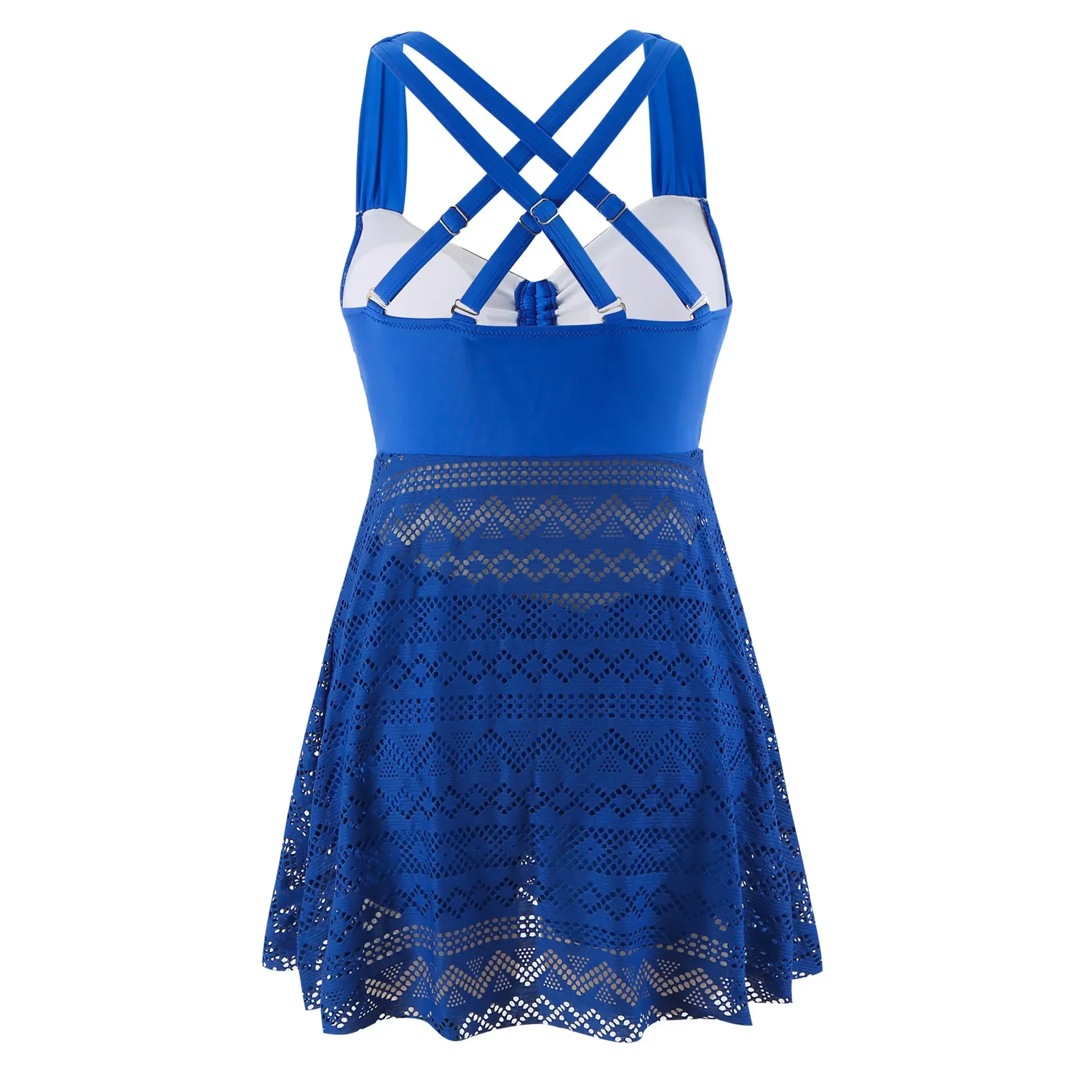 Сексуальный купальник-танкини женский купальник большого размера однотонный