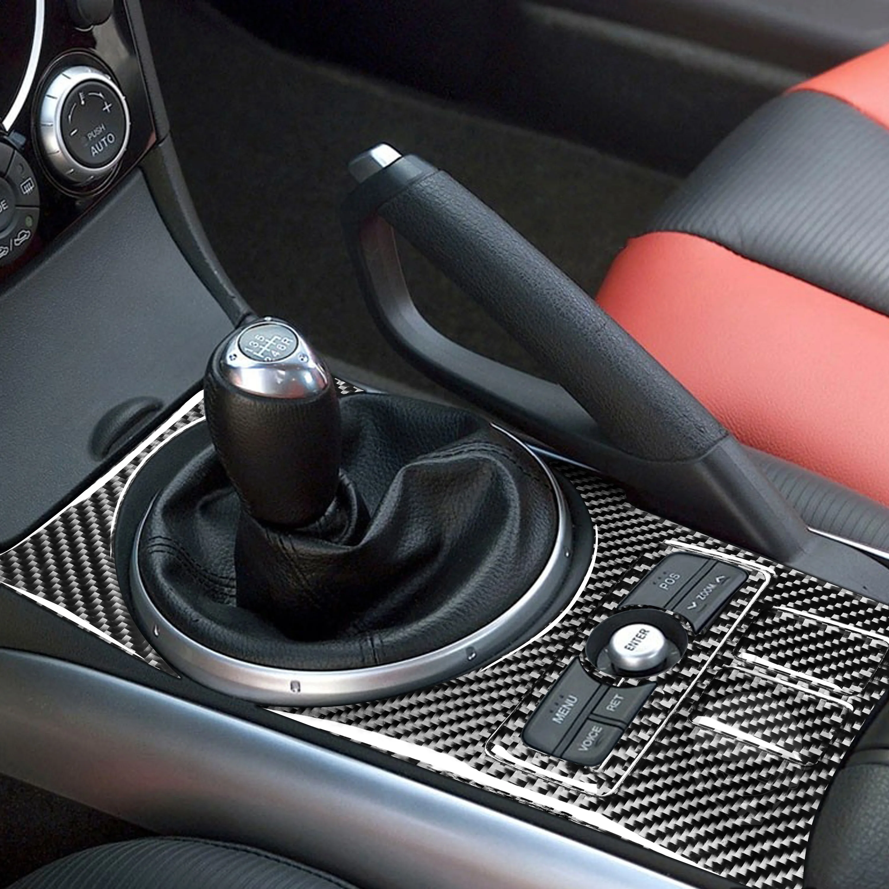 Для Mazda RX8 RX-8 SE3P JM1FE 2004-2008 углеродное волокно центральный воздуховыпускной