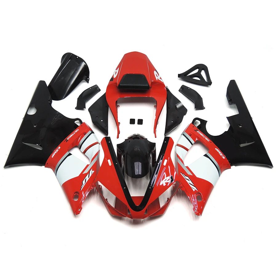 

Motorcycle Fairing Kit ABS Plastic Injection Body Full For Yamaha YZFR1 YZF-R1 YZF R1 2000 2001 Bodykits Accessories