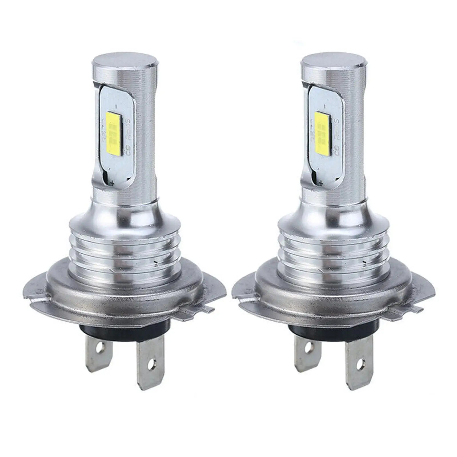 

2 шт., Автомобильные светодиодные лампы высокой мощности H7