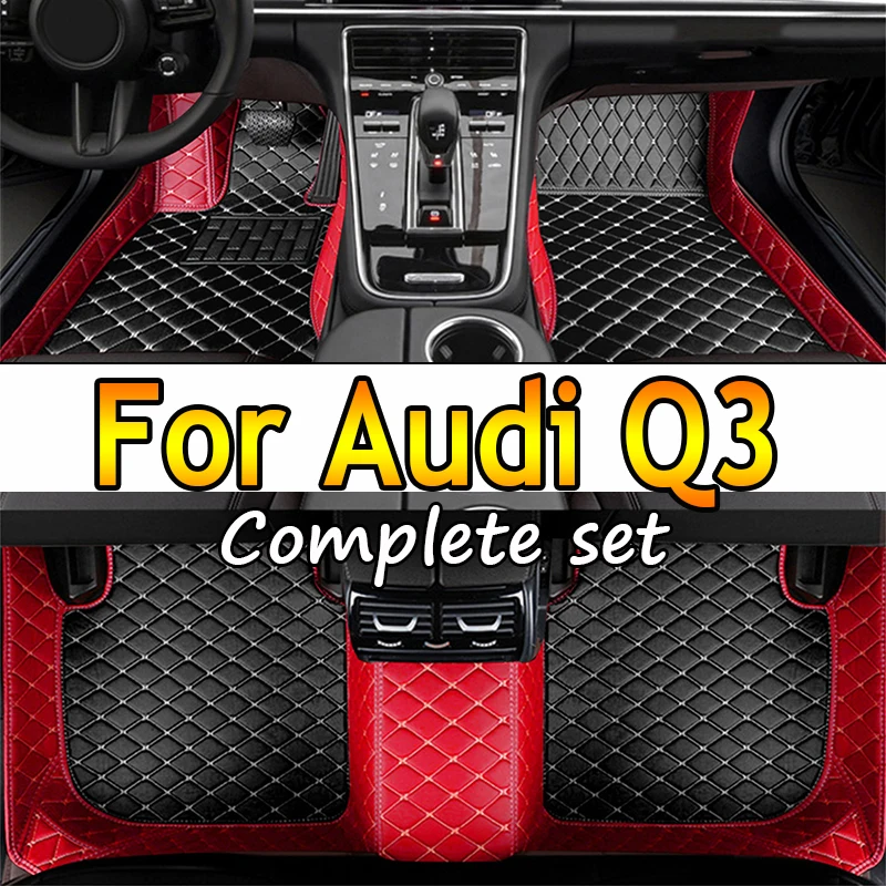 

Автомобильные коврики для Audi Q3 Sportback 2020 2021 2022, индивидуальные автомобильные подкладки для ног, аксессуары для интерьера