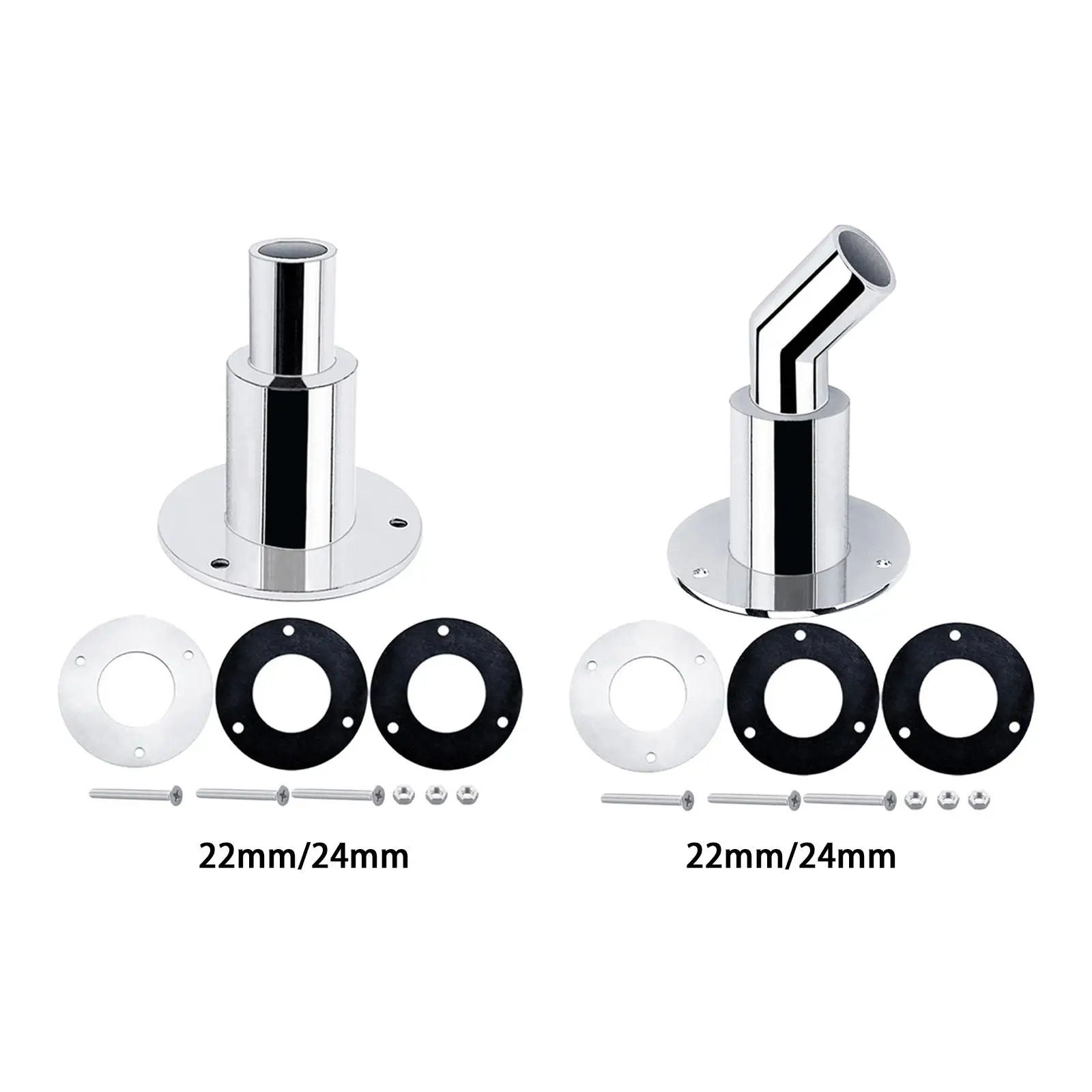 

Exhaust Fitting Tube with Gasket Hardware for Heater Stainless Steel for Boat Truck Car Accessories Replacement