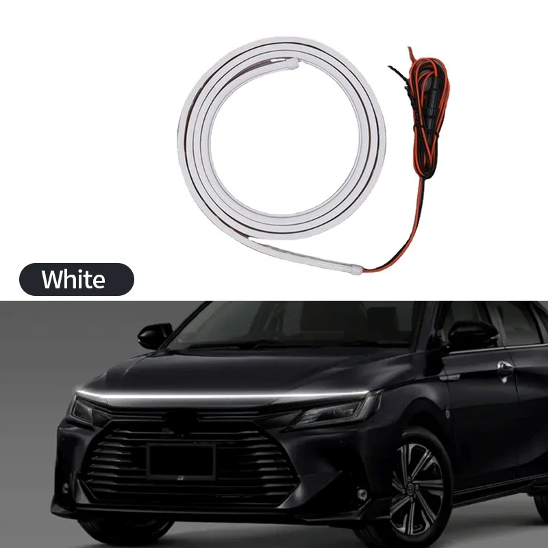 

Для Suzuki JIMNY Grand vitara Sx4 swift 12V сканирование стартера автомобиля световая полоса светодиодная дневная подсветка аксессуары