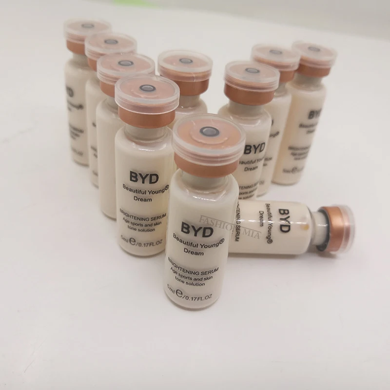 

1PCS/2PCS/10PCS BB Cream Korean Foundation Booster Ampoule Seru White Brighten Vitamin Glow Anti-Aging Conceal Make Up