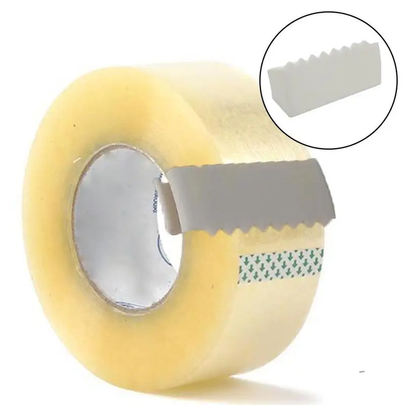 

1PC Mini Tape Cutter Package Packing Sealing Dispenser Tools Paper Masking Tape Plastic Cutter Office Supplies