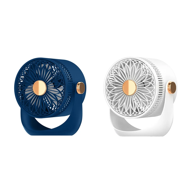 

Настольный настенный Электрический вентилятор с циркуляцией воздуха, 2400 мАч, перезаряжаемый от USB настенный охлаждающий вентилятор