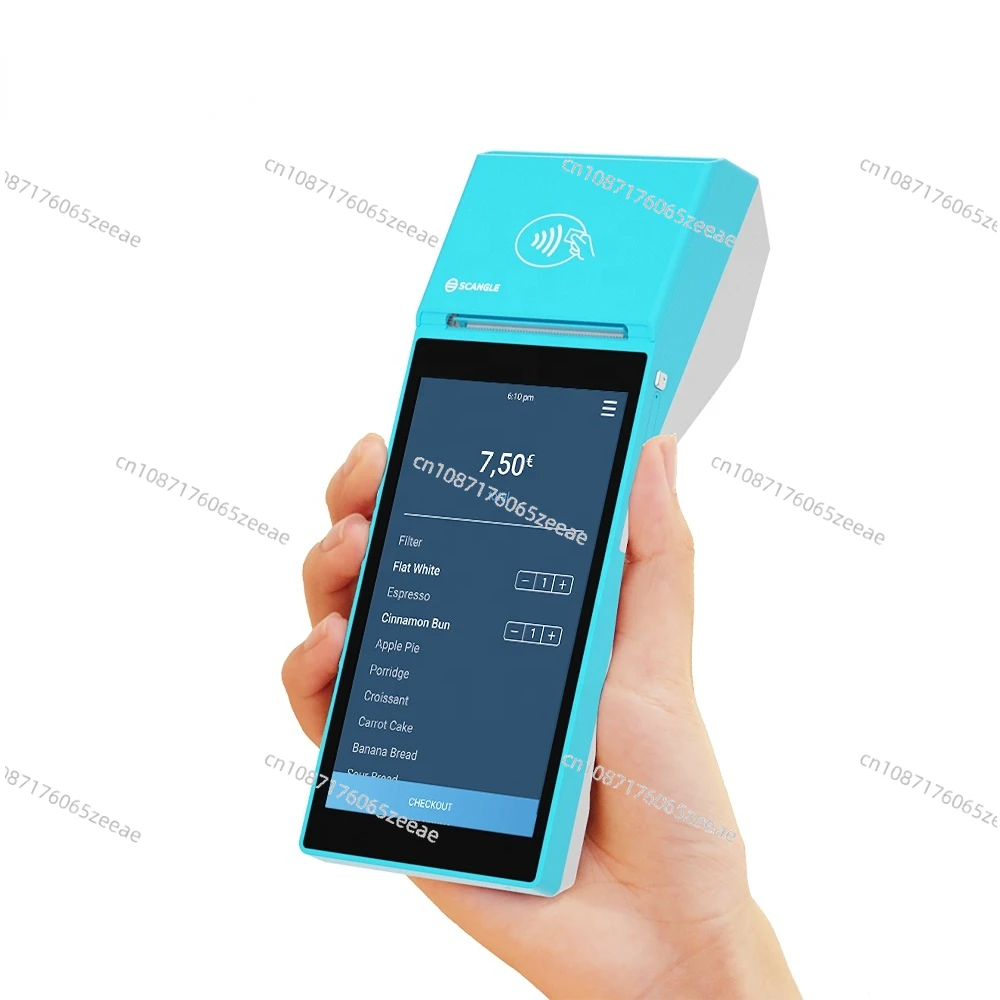 POS-система Scangle SP01 с NFC для Sumup 5 5-дюймовый BT WIFI Android PDA POS-терминал Ручной POS