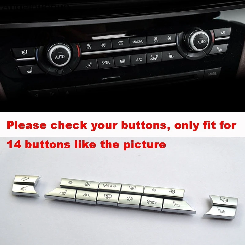 

Кнопка нагревателя автомобиля A/C, кнопка регулировки громкости воздуха для BMW 5 6 7 X3 X4 X5 X6 Series