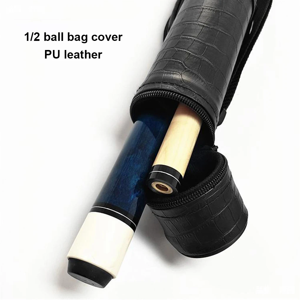 

Органайзер для бильярдного стика, однотонный защитный чехол из искусственной кожи