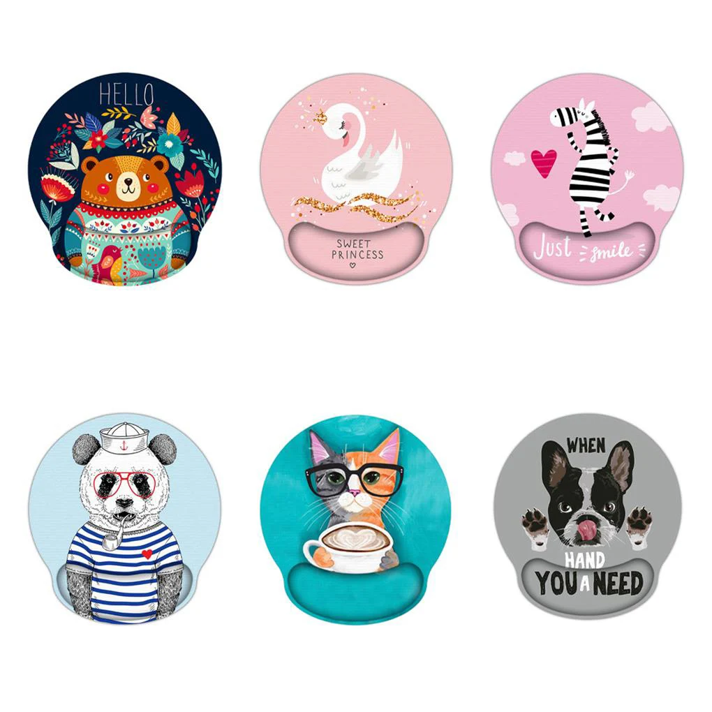 

Mouse Pad with Wrist Support Computer Accessory Tablets Parts Perfect Gifts