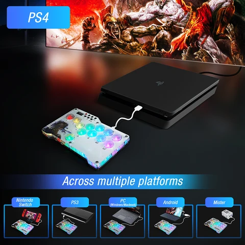 TicKnot Hitbox Arcade Joystick для PS4/PS3/ПК/NS