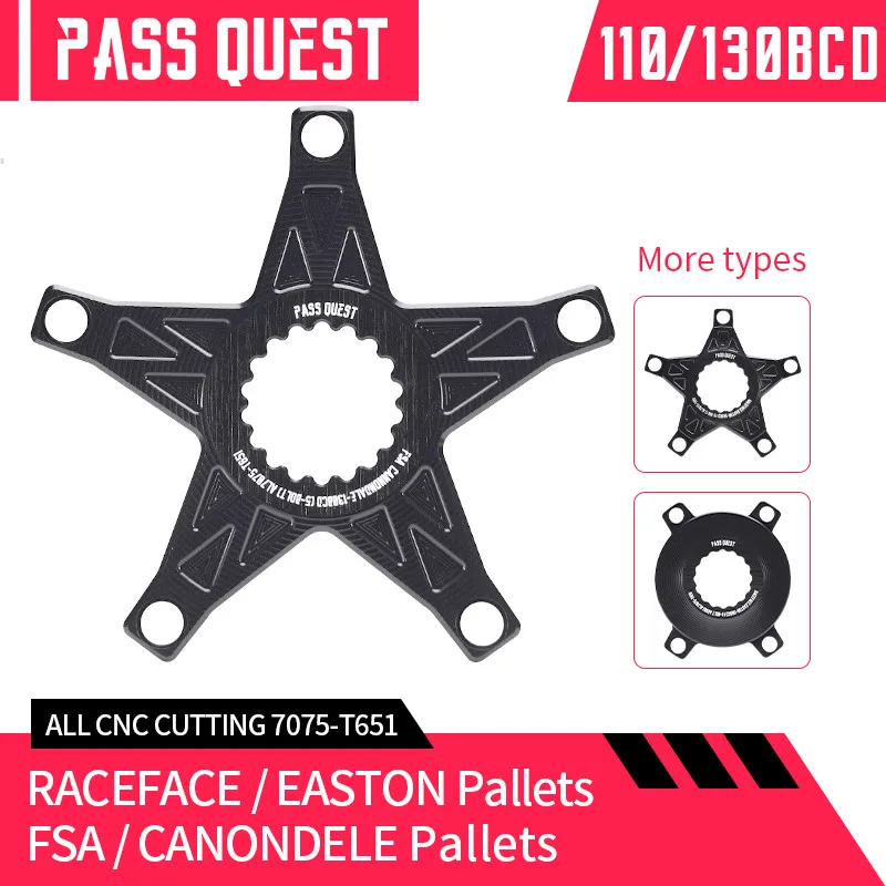 PASS QUEST Modification Parts Spider for Cannondale Raceface Fsa and other Specifications and Support Customized Brompton Parts