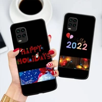 stylish and warm christmas phone case for xiaomi mi 10t 11 pro redmi note 7 8 9 10 pro 8t 9t 9s 9a 10