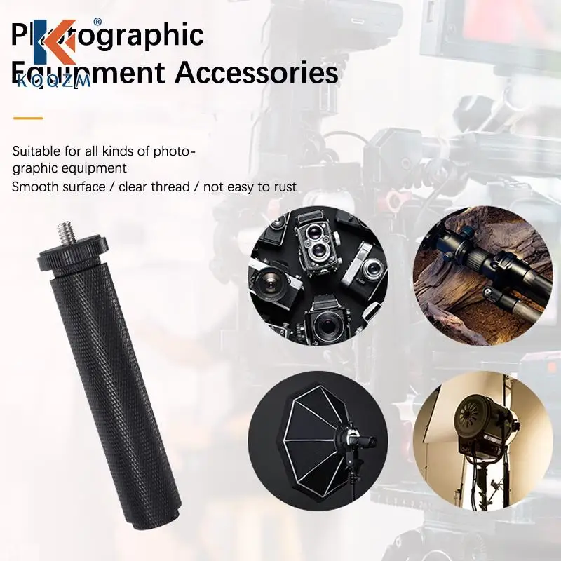 

Photography Kit Male 1/4 Thread to Female 3/8 5/8 Mount Connecting Screw Extended Handle for Camera Rods System