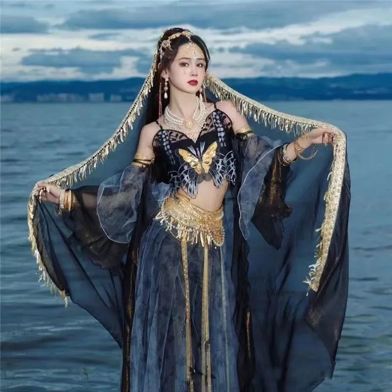 

Classical Dance Practice Performance Suit Dunhuang Dance Clothing Elegant Classical Chinese Style Costume Dance Costumes Female