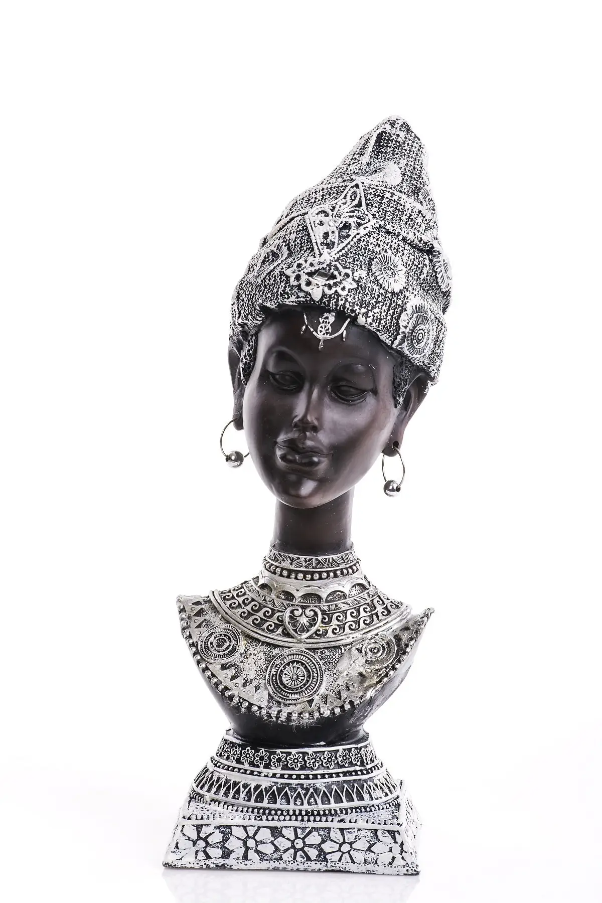 

African bust decorative trinket Ornament Bibelot