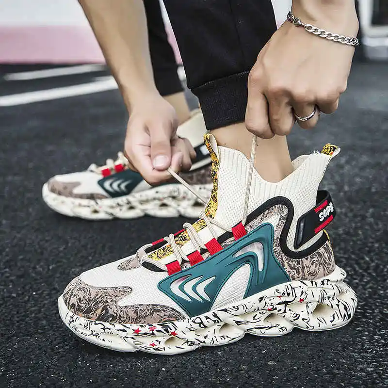 

Men's Running Shoes Jogger Yellow Sports Shoes Tennis Luxury Brand 2023 Sneakers Man Sport Sho Sneakers Man Sport Social Tennis