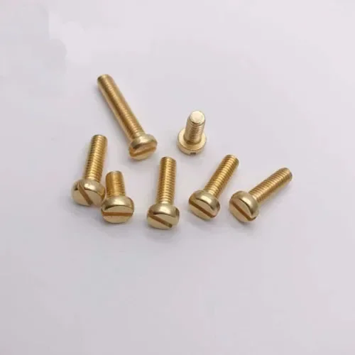 3 шт. M8 винт с цилиндрической головкой и шлицем GB65 латунь однолинейная головка
