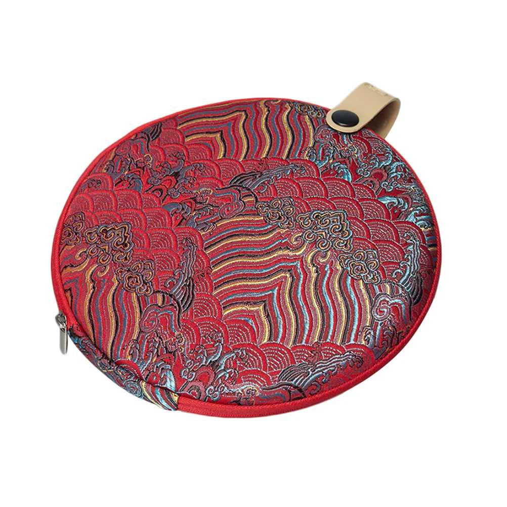 

Tea Cake Storage Holder Cloth Tea Cake Pouch Pu'er Tea Storage Box Home Supplies