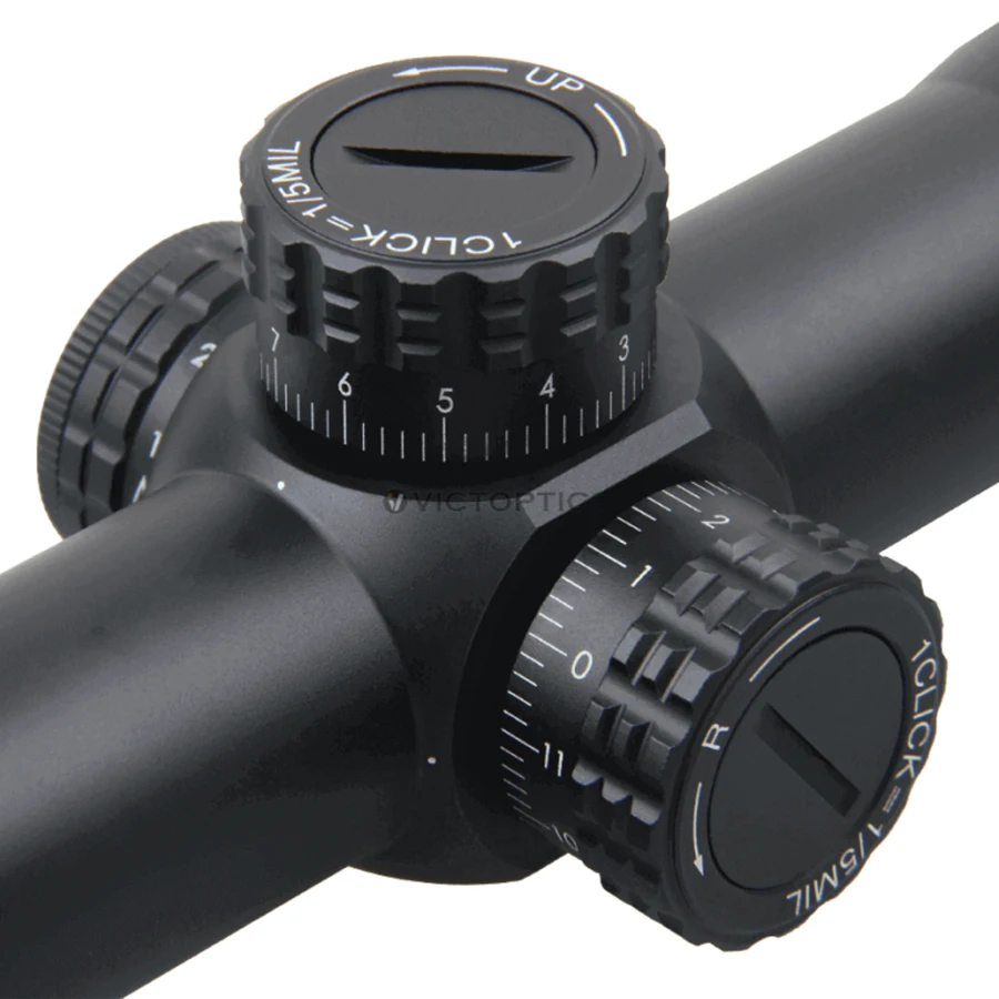 Охотничий прицел Victoptics 1 5-6X28 SFP трубка 30 мм 5 уровней красная и зеленая подсветка