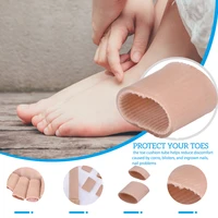 toe protector separator applicator pedicure corn callus remover hand pain relief soft silicone tube foot care bunion corrector