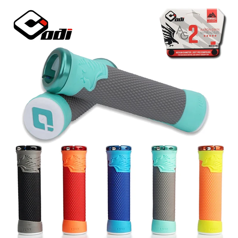 

ODI grip Silicone Bicycle Grip Slip Ergonomic Soft Rubber MTB Grip With Handlebars Locking End Cycling Accessories bicycle grips
