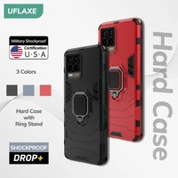 uflaxe original shockproof case for realme 8 8 pro realme 8 5g realme 8i back cover hard casing with ring stand