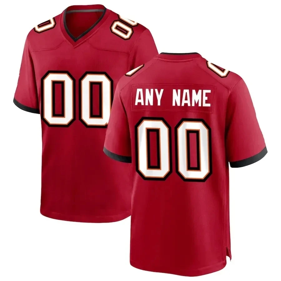 

Custom American Football Jersey Embroidery Tampa Bay Football Jersey We Have You Need Name/Number All Size Men/Kids T-shirt Tops