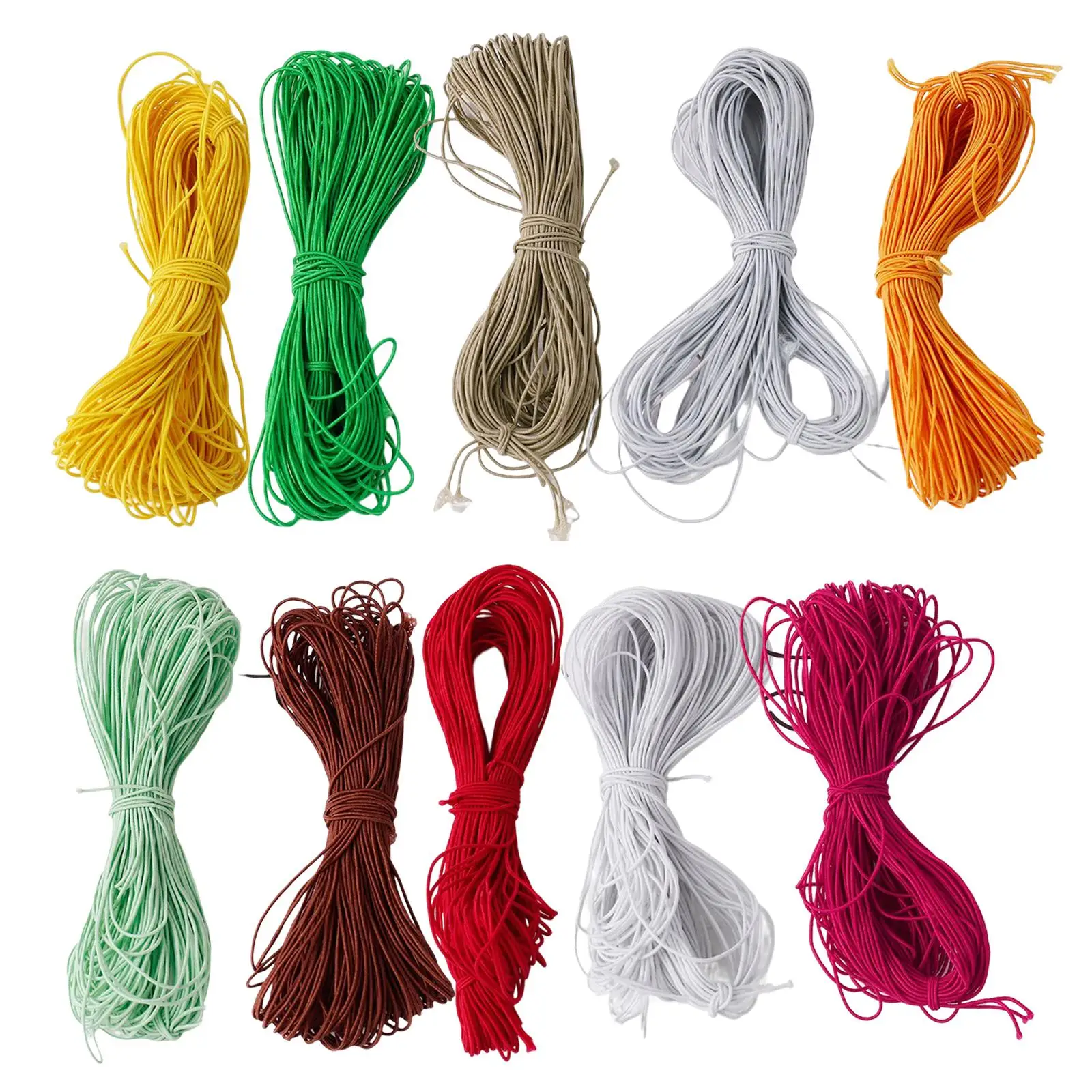 

Эластичный Шнур для бисероплетения, круглая эластичная нить для бисероплетения, декоративный шнур для изготовления украшений