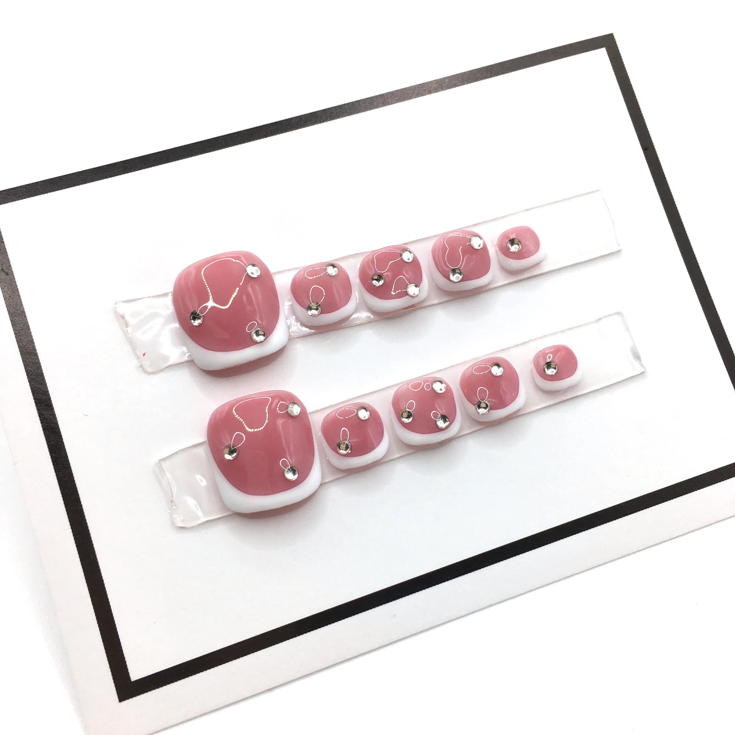 Набор искусственных ногтей 10 шт.