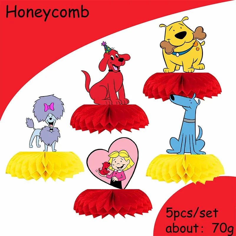 Мультяшный клиффорд большая красная собака тематические принадлежности для