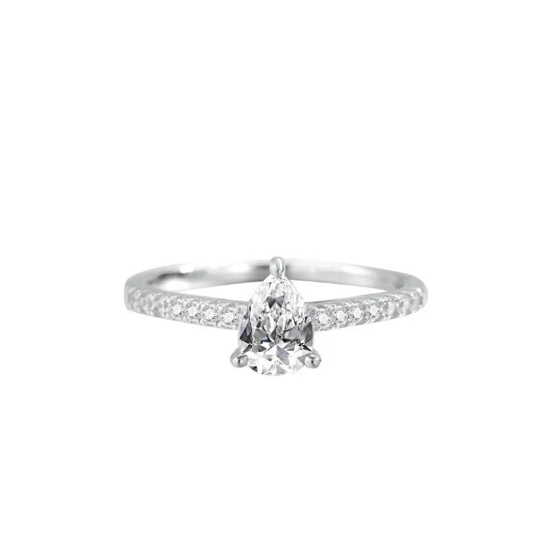 

ZHESHIYUAN Lefei модное роскошное классическое кольцо с бриллиантами и муассанитом в виде капли воды, подвески для женщин, серебро 925 пробы, ювелирные изделия в подарок