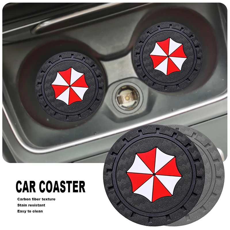 

2 шт., силиконовые подставки для чашек с логотипом «umbrella corporation»