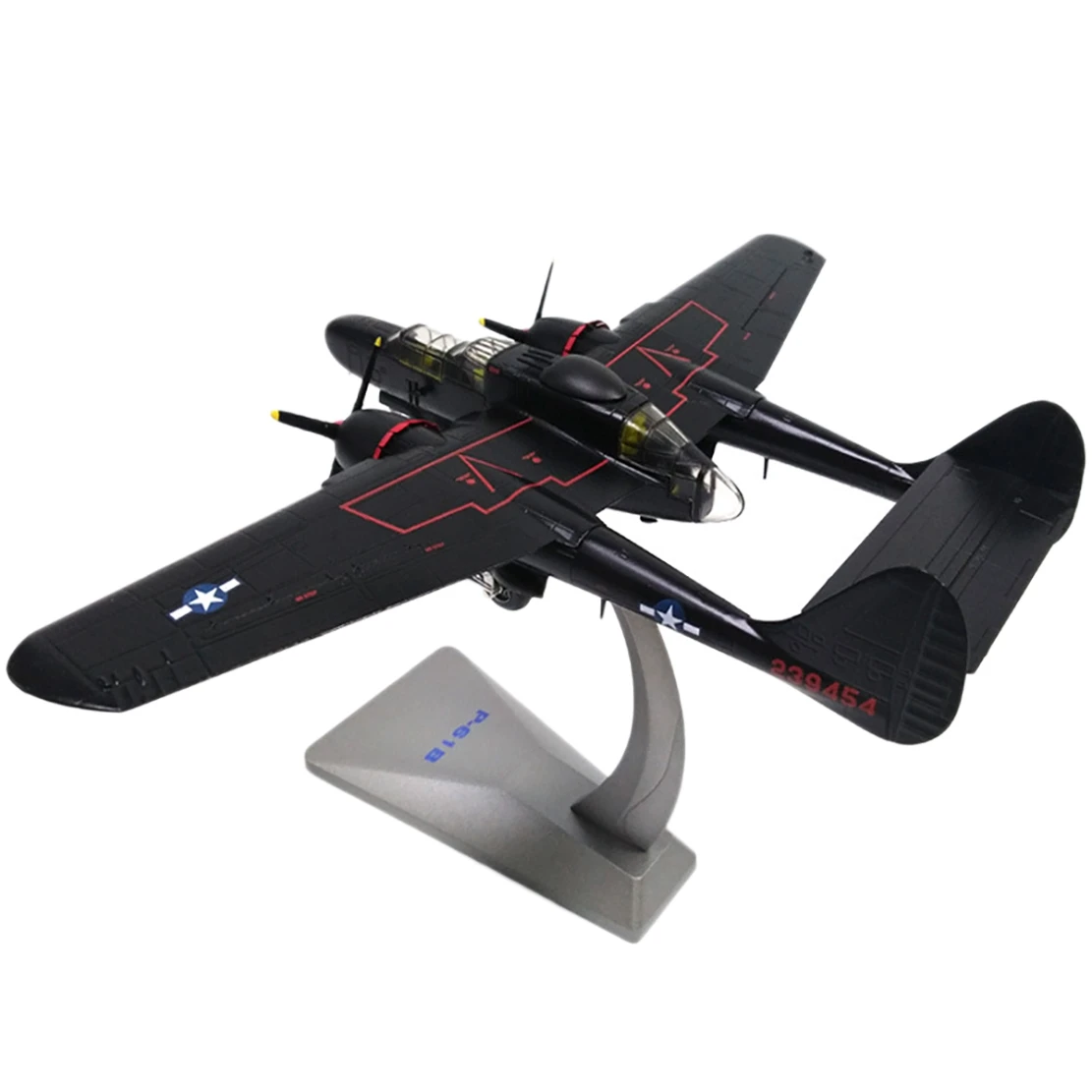 

Fighter Warplane P-61 1500mm Wingspan Night Fighter Model Simulation Alloy WWII Aircraft Model Gift
