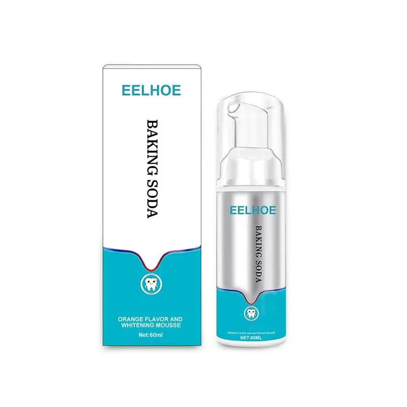 

Baking Soda Teeth Whitening Mousse Brightify Deep Cleaning Toothpaste Dental Removes Care 60ml Tools Breath Stains