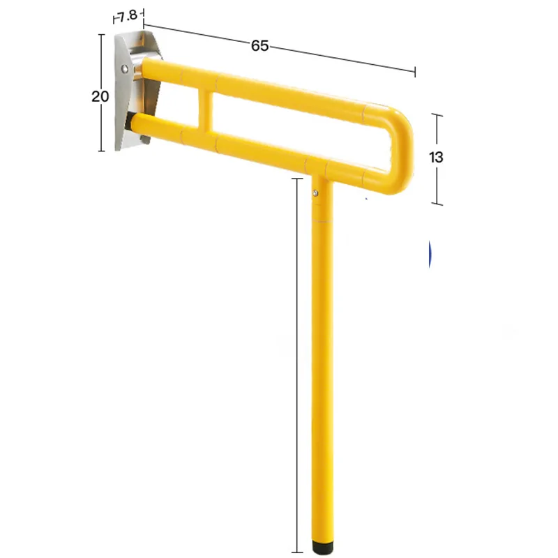 Металлические опоры на присоске прочные поручни для ванной комнаты современные