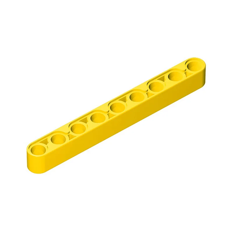 

10pcs Compatible MOC Brick Part 40490 64289 High-tech Liftarm 1 x 9 Thick Building Block Particle DIY Assmble Kid Brain Toy Gift