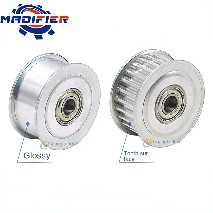 Тип AF 5 м 32 зубца синхронный слот колеса ширина 15/20/26 мм регулируемое направляющее колесо внутреннее отверстие 8/10/12/15 мм