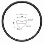 Графин 29er Углеродные mtb диски enduro XC 36x30 мм Асимметричный горный велосипед дисковый обод XC 400 г aro de carbono 29 mtb ERD:578 мм