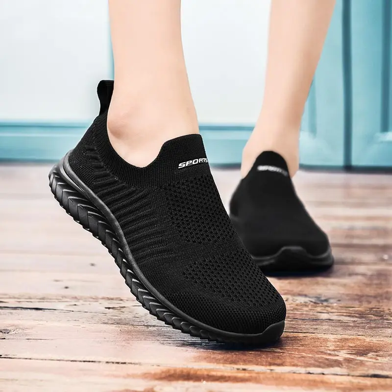 

Слипоны, женская спортивная обувь, спортивные Лоферы для бега 2022, брендовые носки, женские кроссовки, слипоны, низкие баскетбольные, классич...