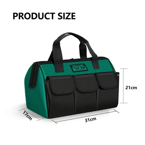 Многофункциональная сумка для инструментов, сумка для хранения инструментов электрика, утолщенная Ткань Оксфорд с водонепроницаемой многослойной упаковочной сумкой для инструментов