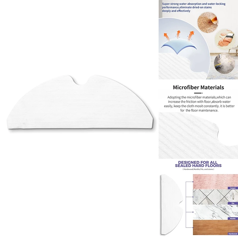 

EAS-одноразовая ткань для швабры для робота-пылесоса Xiaomi Roborock S50 S51 S52 S55 T6 T7, Сменные аксессуары