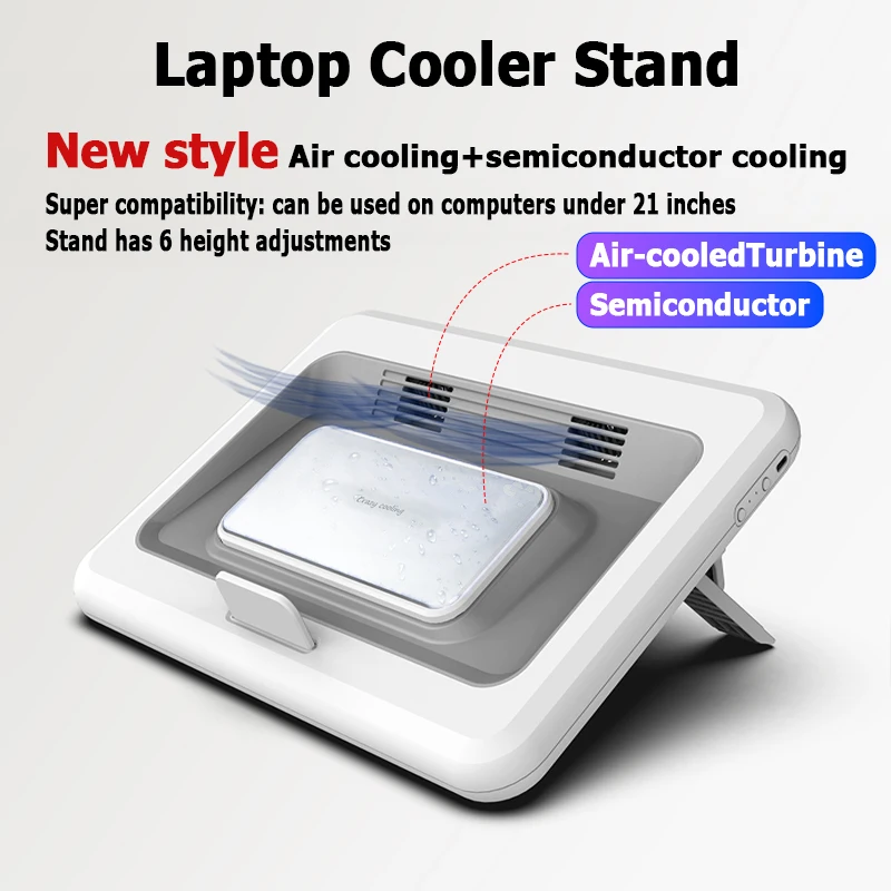Stand Semiconductor Cooling Fan Cooling Silent Heat Distribu