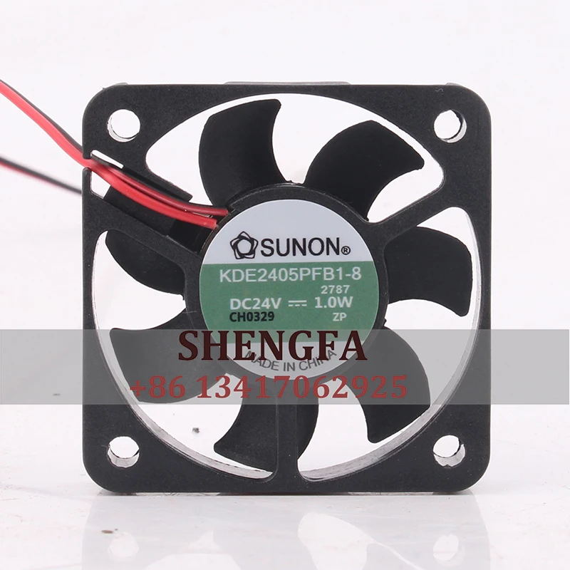 SUNON KDE2405PFB1-8 чехол вентилятор 50x50x10 мм 5010 24 в 1,0 Вт 5 см двойной Шарикоподшипниковый инвертор большой объем воздуха охлаждающий вентилятор