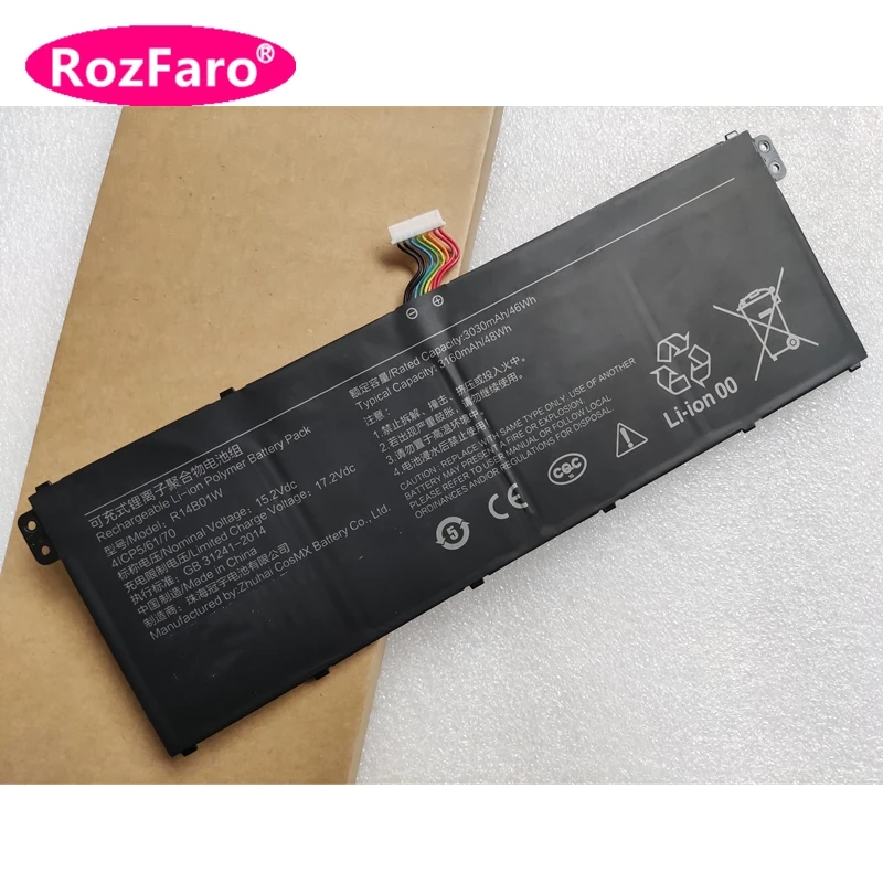 RozFaro R14B01W R14BD1W Аккумулятор для ноутбука 15 2 В Xiaomi RedmiBook 14 XMA1901 AI A1 AA AN AG BA BB BG DA DI DG DJ YN YO