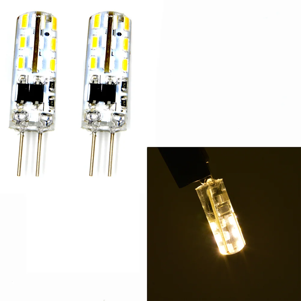 2 шт. G4 2 Вт 220 В Smd 3014 светодиодная лампа теплый белый 3000 К 90-110 лм 360 градусов для кухни под шкафом потолок лодка яхта (art.: 3920d47dfdb95) - 3920d47dfdb95