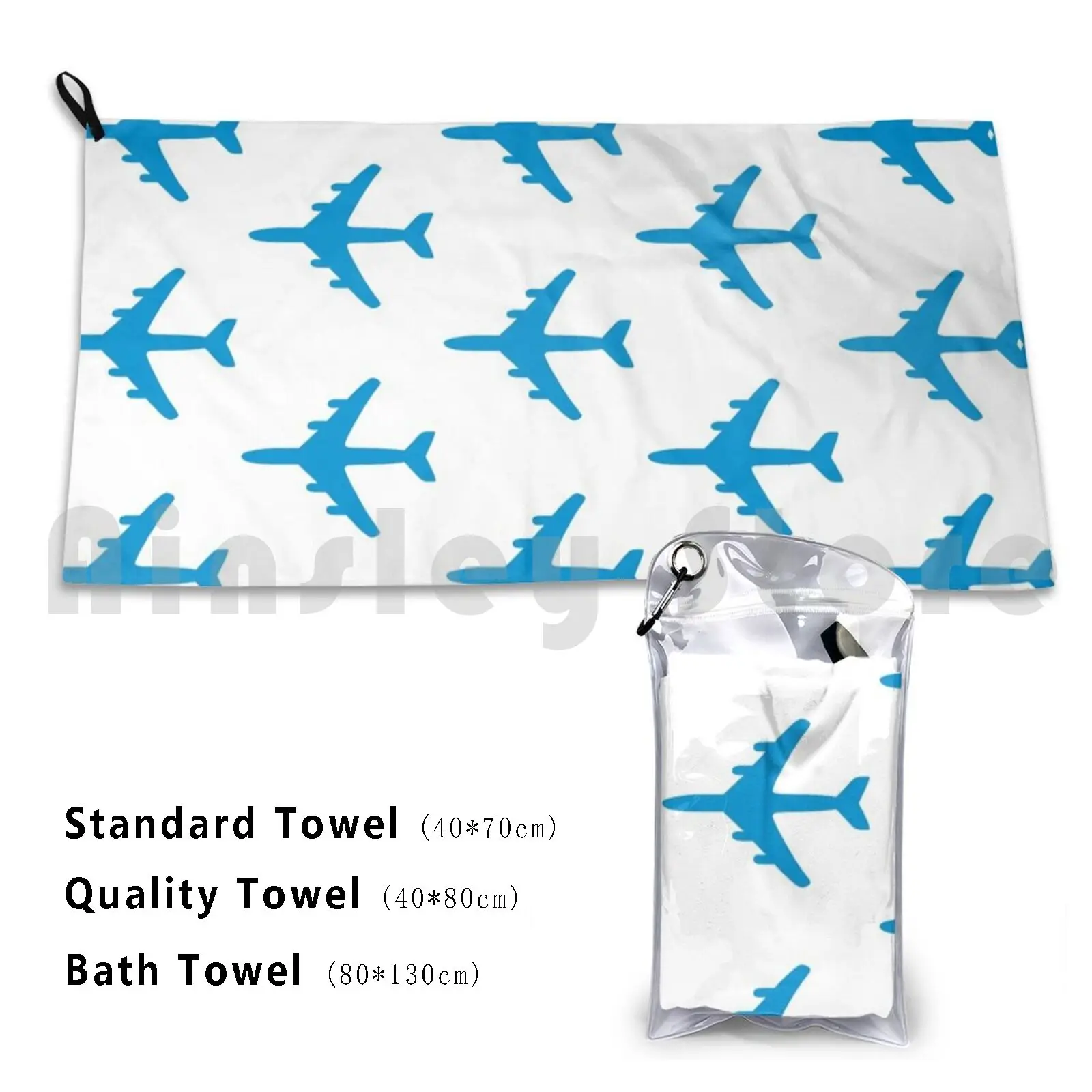 

Plane Custom Towel Bath Towel Plane Fly Pilot