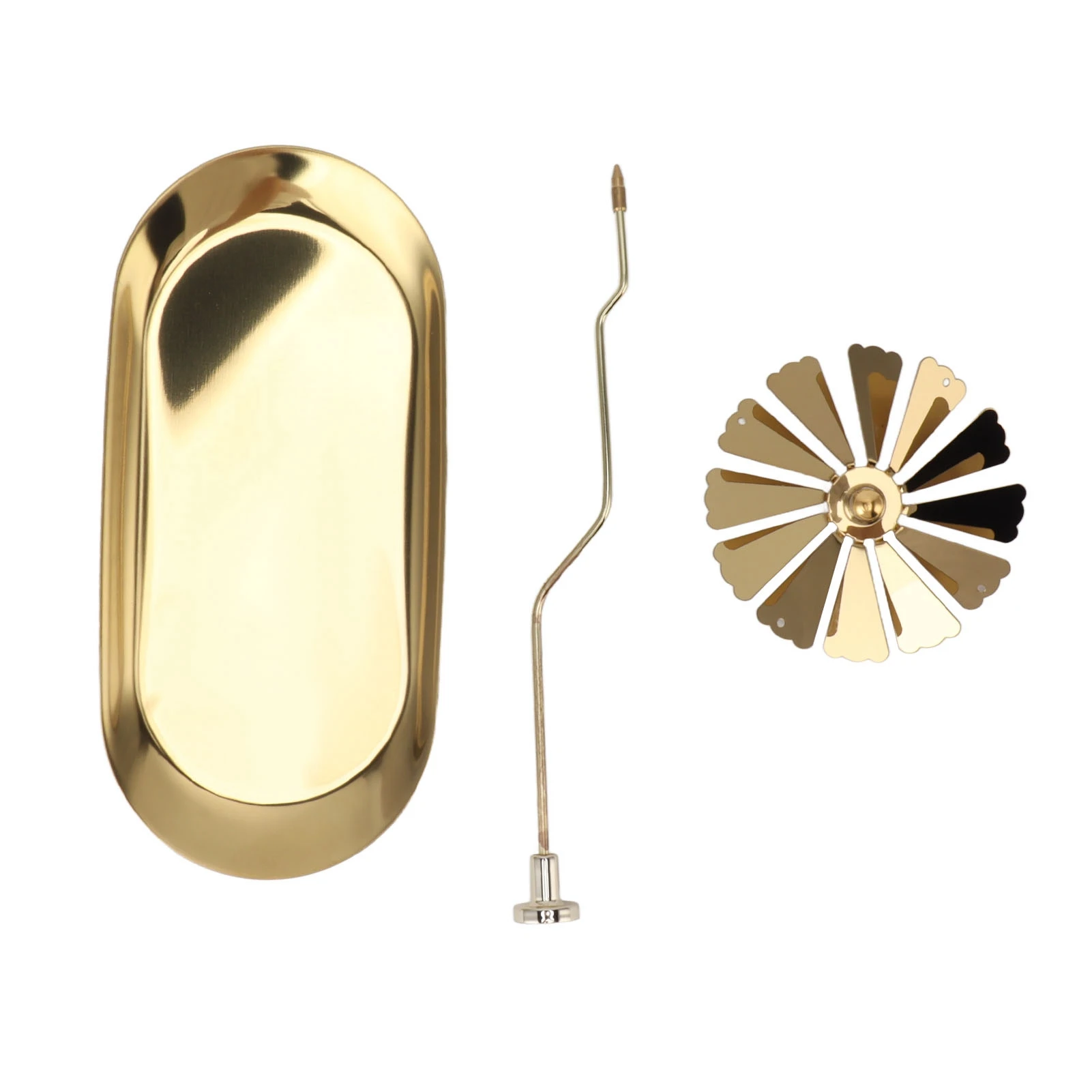 Вращающийся подсвечник из нержавеющей стали фотоподсвечник для рождества